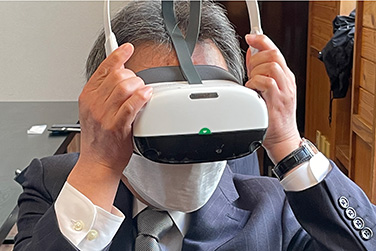 ＶＲコンテンツの閲覧（１人）