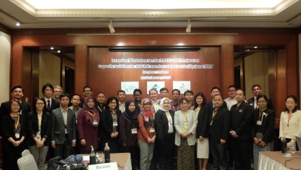 Participants in the first workshop for ASEAN