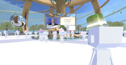 Photo of the Virtual Japan Pavilion
