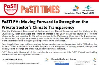 Newsletter PaSTI TIMES Vol.5 has been published.