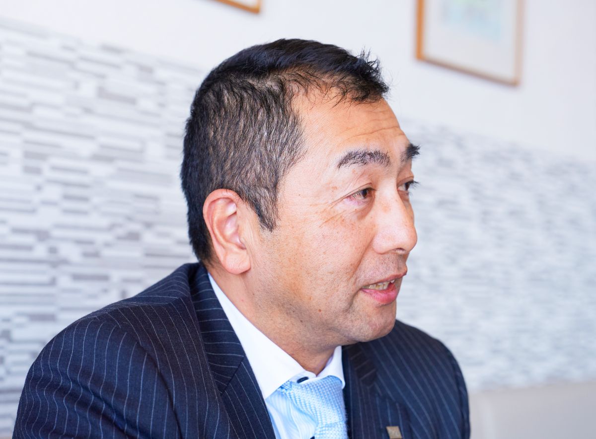 社長近影