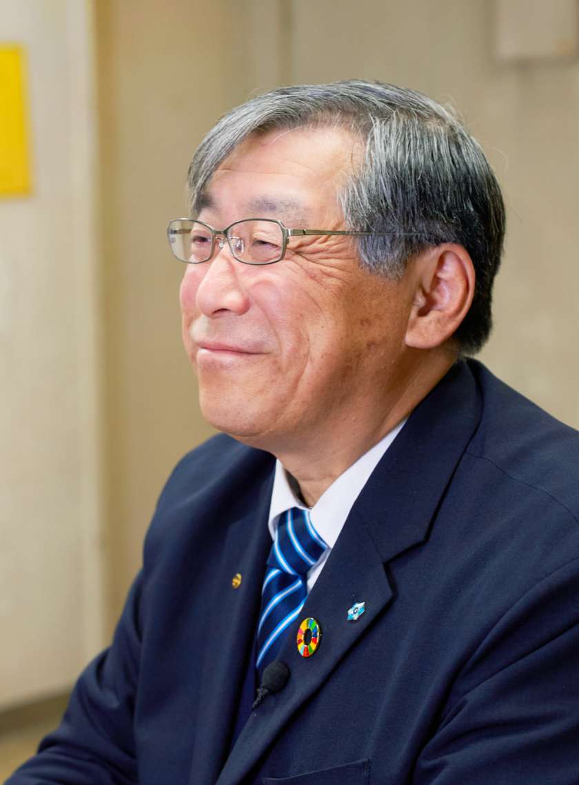 社長近影