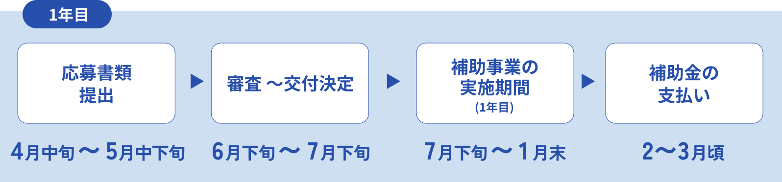 複数年度(第1次公募) 1年目