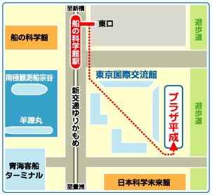 アクセスマップ　クリックで拡大