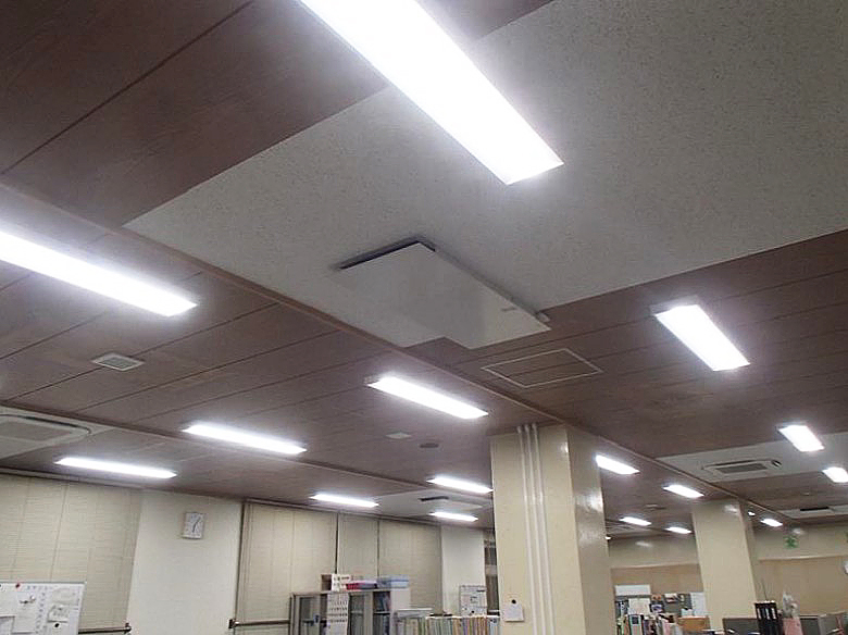 LED照明の写真