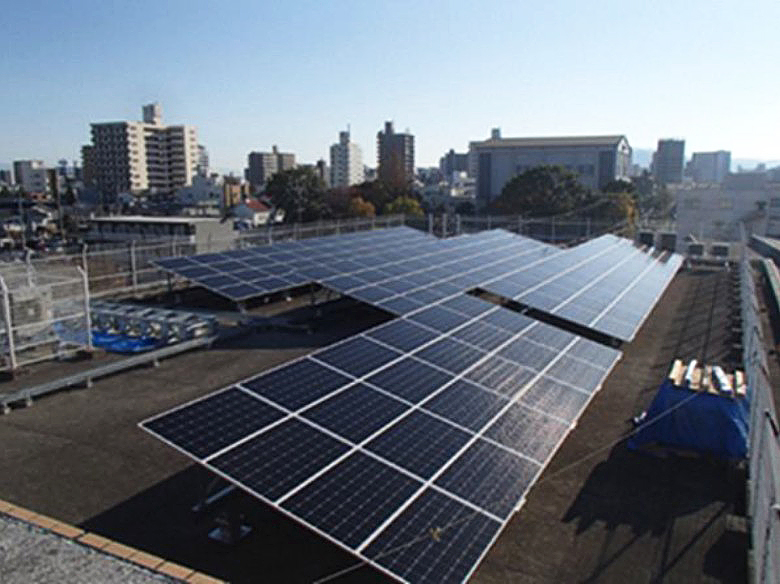 太陽光発電設備の写真