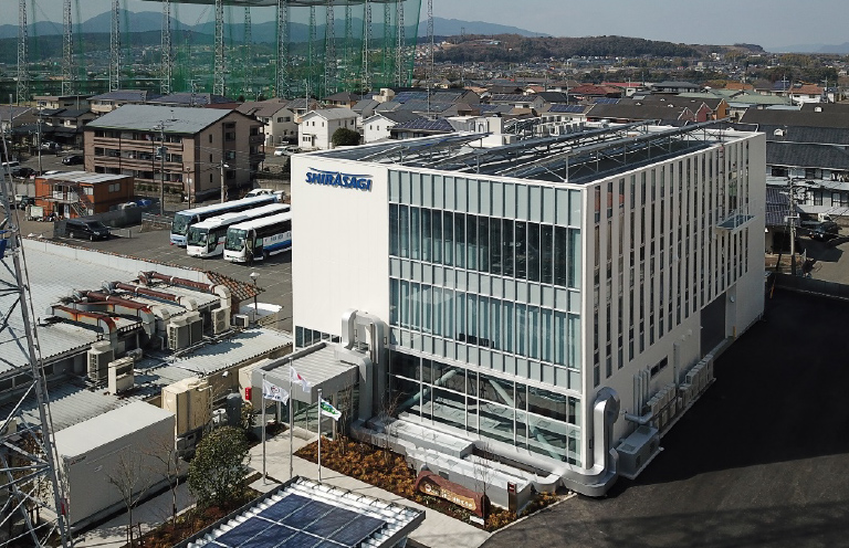 白鷺電気工業株式会社 本社ビルの写真