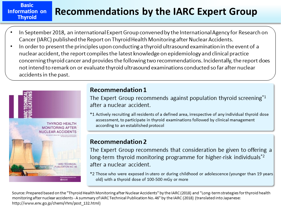 Recommendations by the IARC Expert Group_Figure