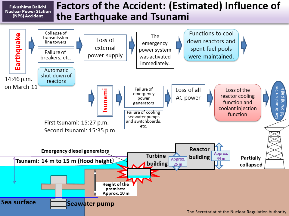 Factors of the Accident: (Estimated) Influence of the Earthquake and Tsunami_Figure