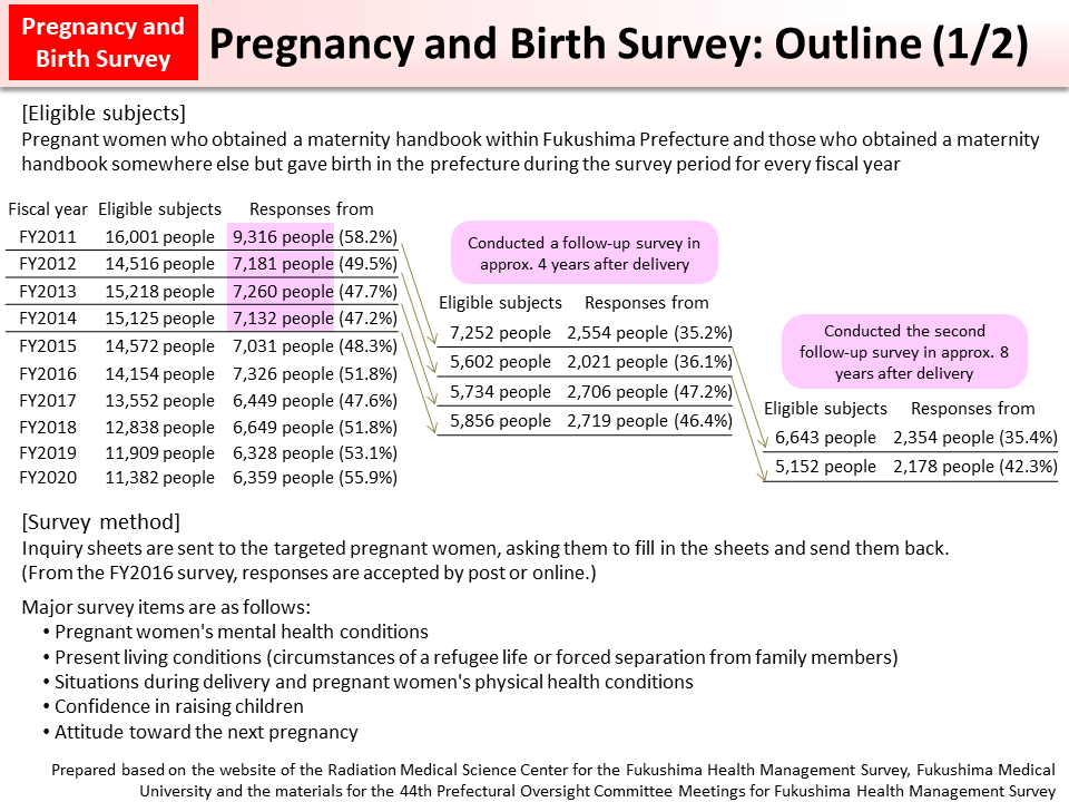 Pregnancy and Birth Survey: Outline (1/2)_Figure