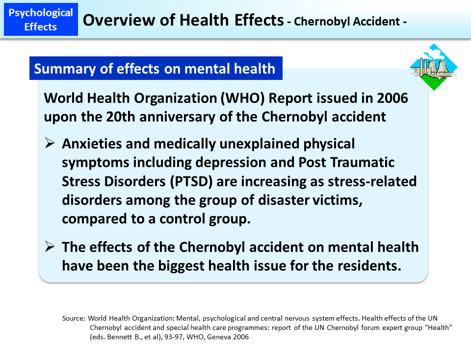 Overview of Health Effects - Chernobyl Accident -_Figure