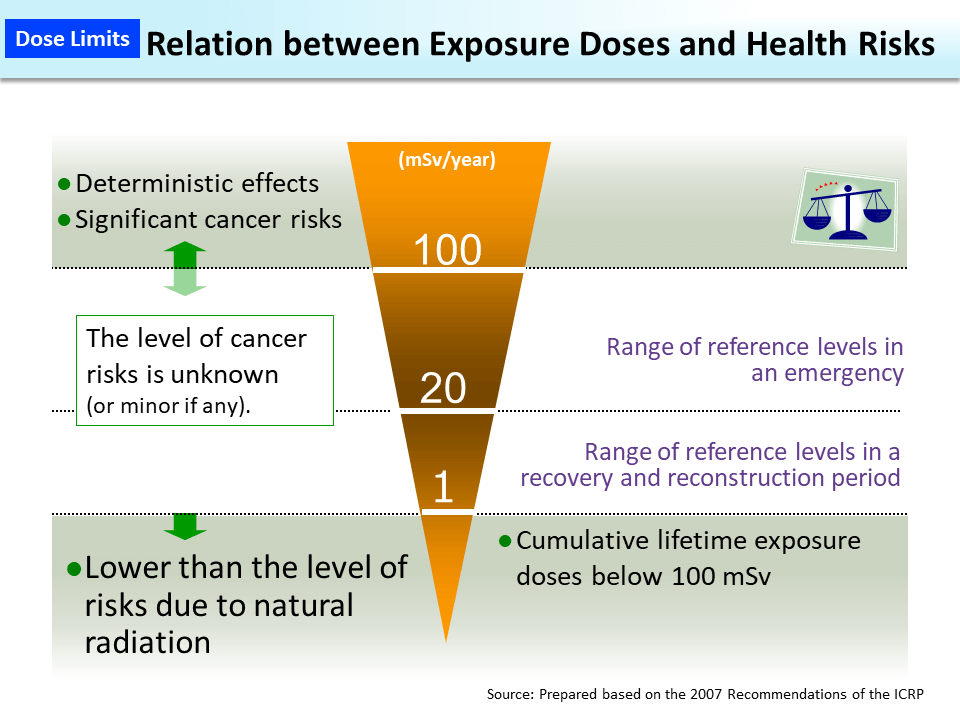 Relation between Exposure Doses and Health Risks_Figure