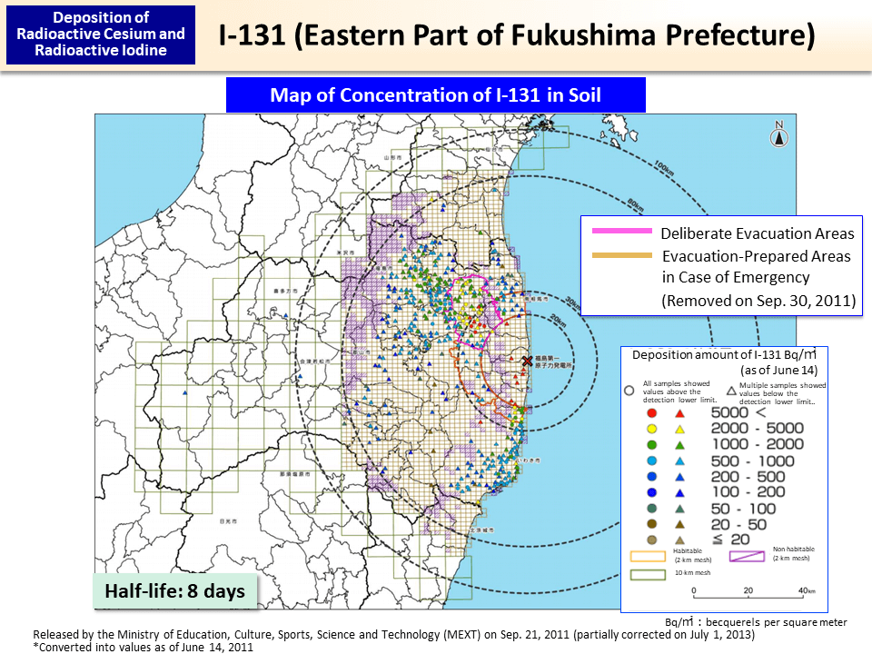 I-131 (Eastern Part of Fukushima Prefecture)_Figure