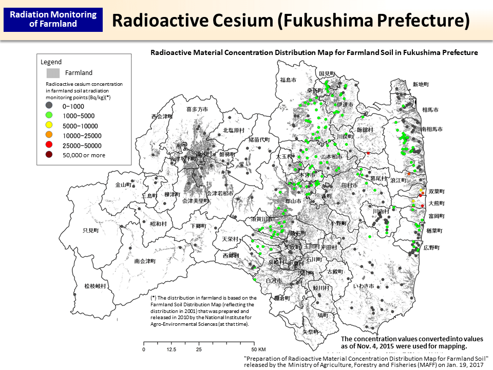 Radioactive Cesium (Fukushima Prefecture)_Figure