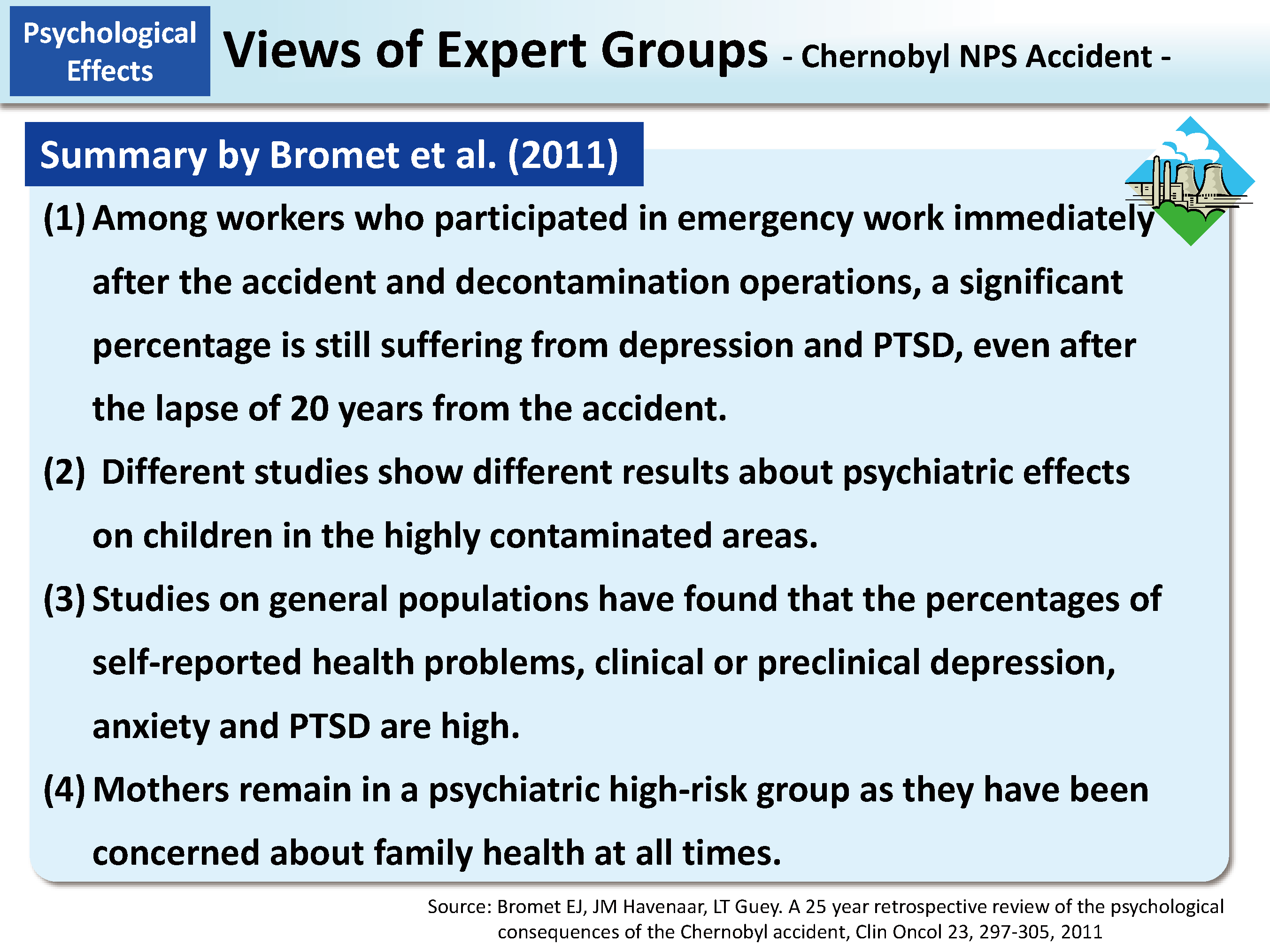 Views of Expert Groups - Chernobyl NPS Accident -_Figure
