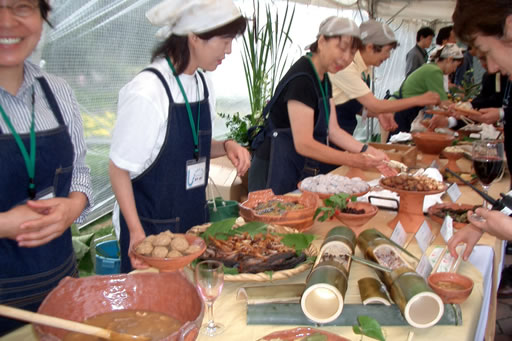 Traditional Local Foods Served at the Reception
