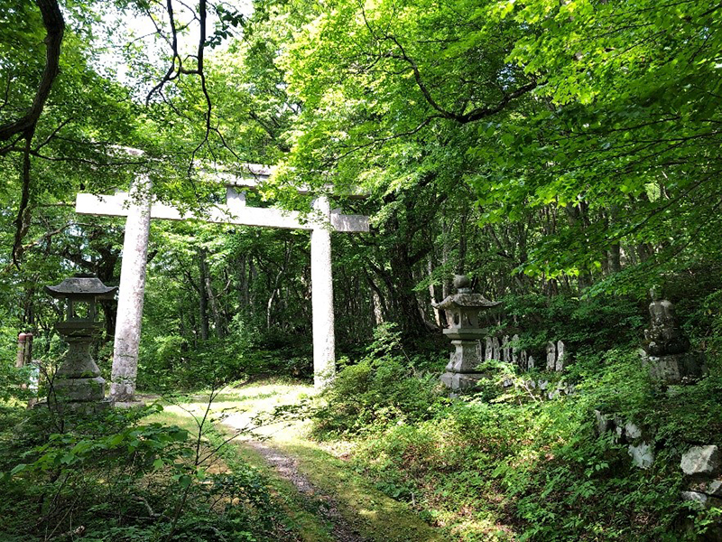 Mt. Daisen ancient road, Daisen-Oki National Park