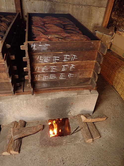 photo of Smoking dried bonito