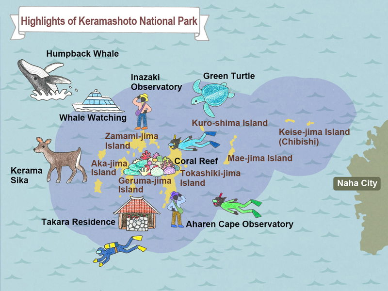 map of Keramashoto National Park