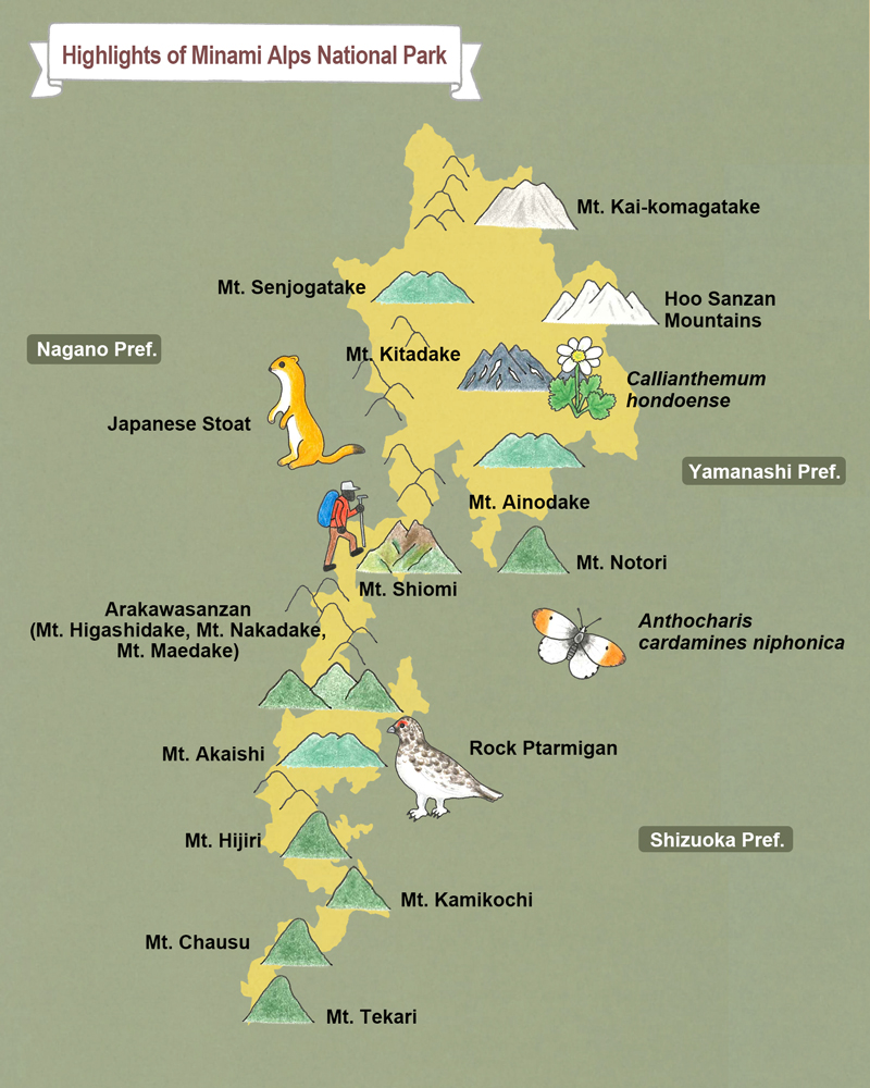 Jungle Maps Map Of Japan Mountains