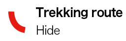 Hide Trekking route