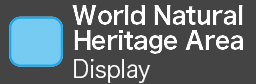 Display World Natural Heritage Area