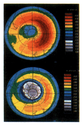 Ozone Concentration Map