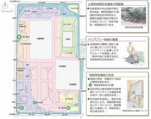 図：基本計画ゾーニングイメージ