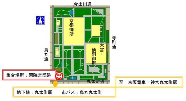 図：集合場所