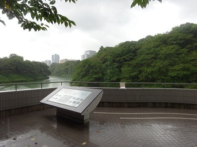 写真：千鳥ヶ淵ボート場（展望台）