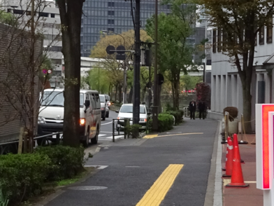 写真：内堀通り（千代田区観光協会前）