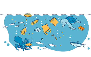 海がプラスチックで溢れる!?