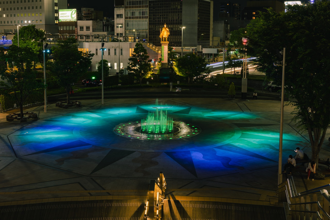 岐阜駅北口駅前広場（信長ゆめ広場）