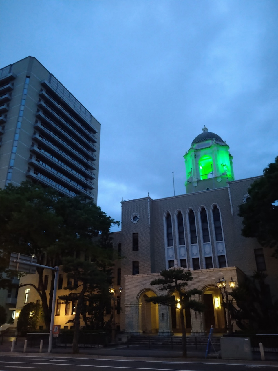 静岡市役所本館 あおい塔