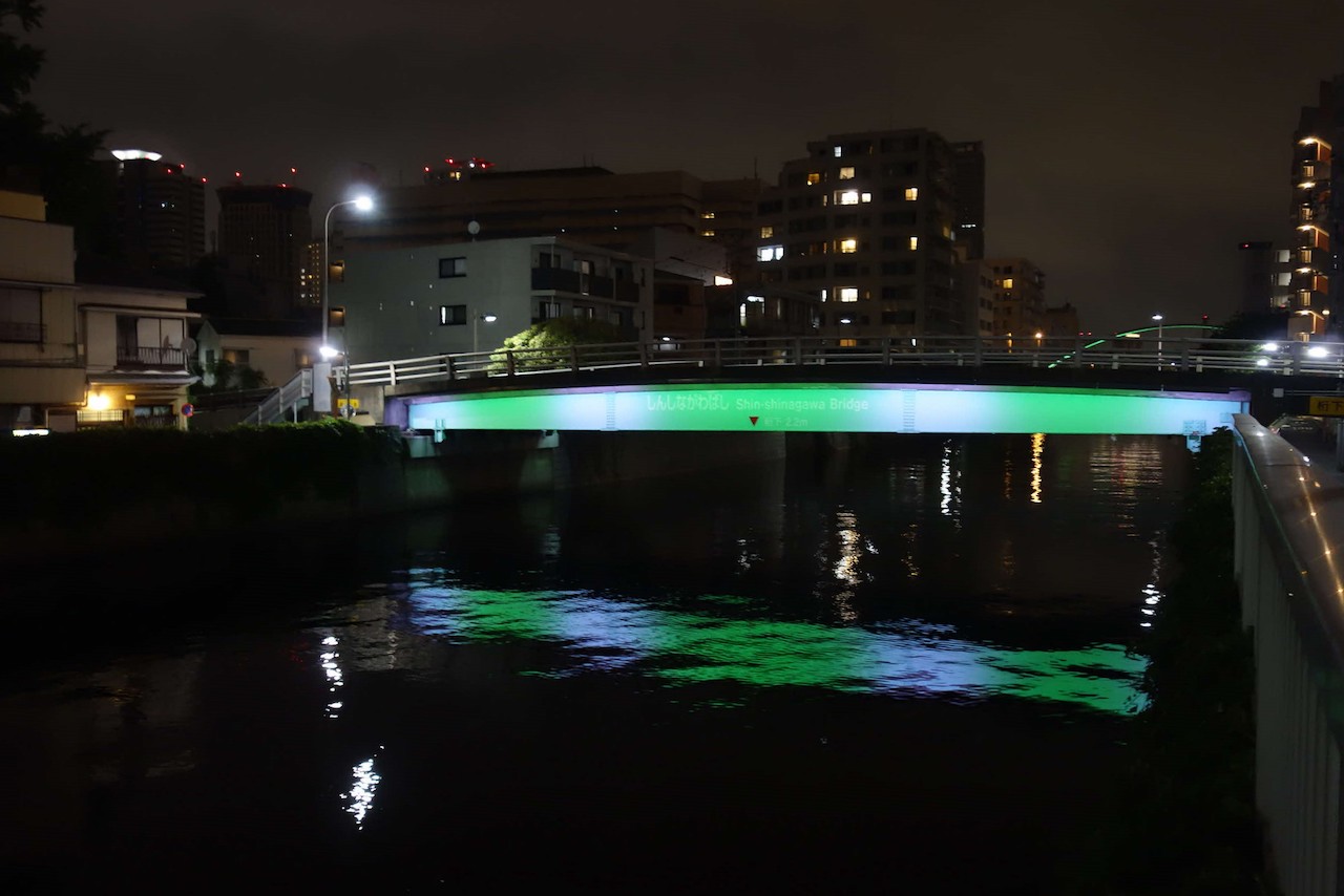 東京倉庫ライトアップ ーヒカリノソウコー