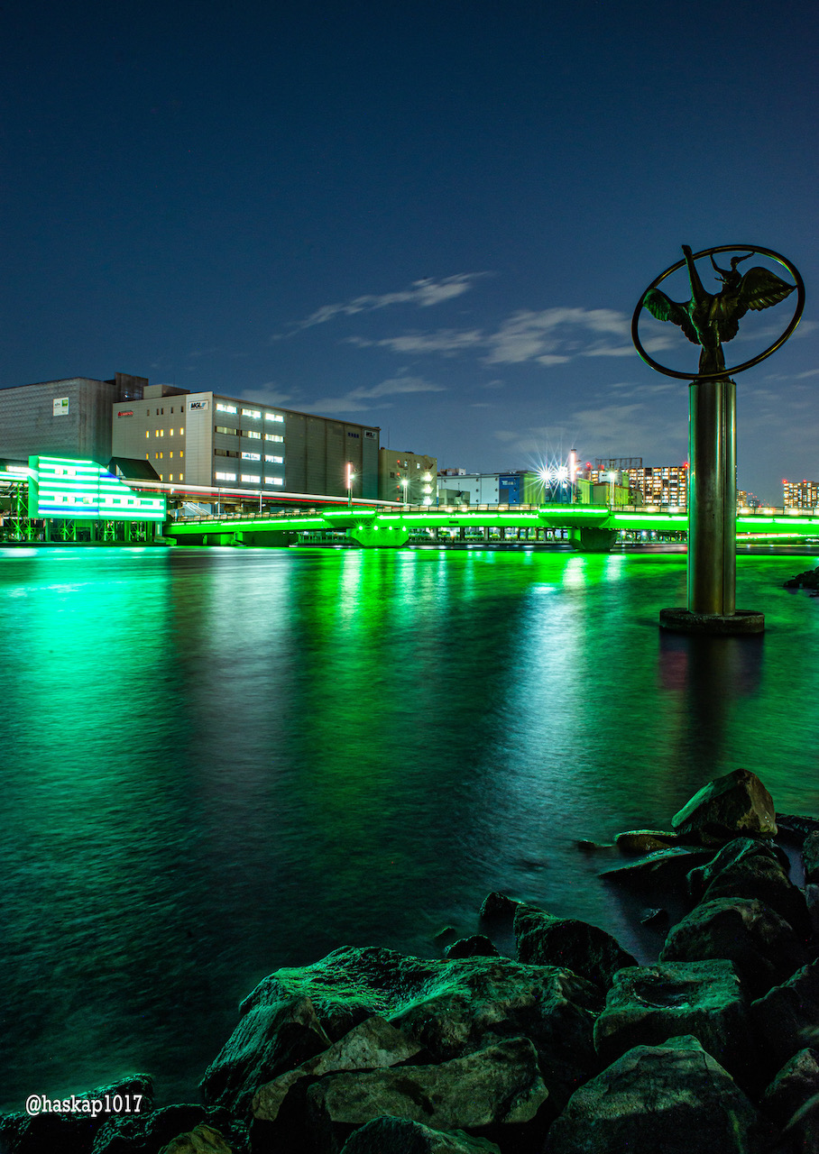 京浜運河：勝島橋