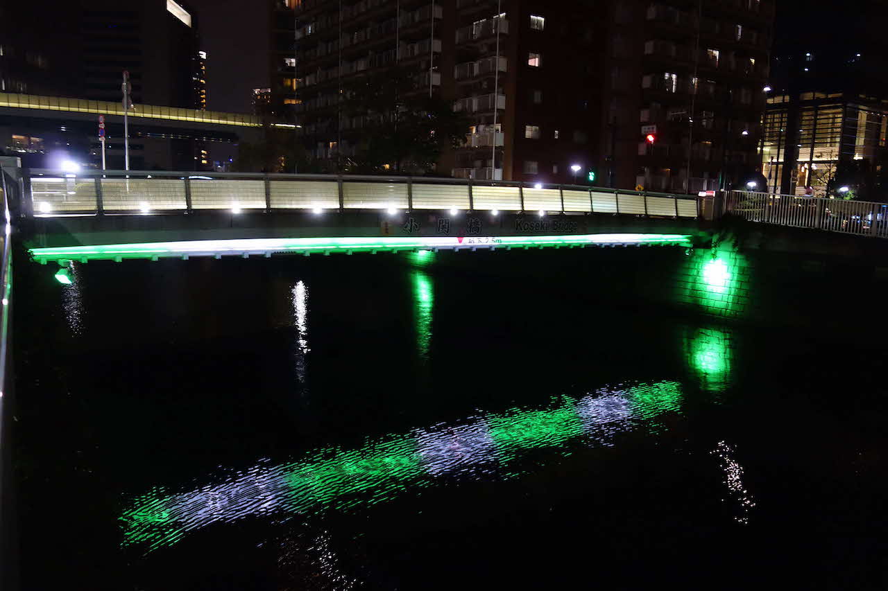 目黒川：小関橋