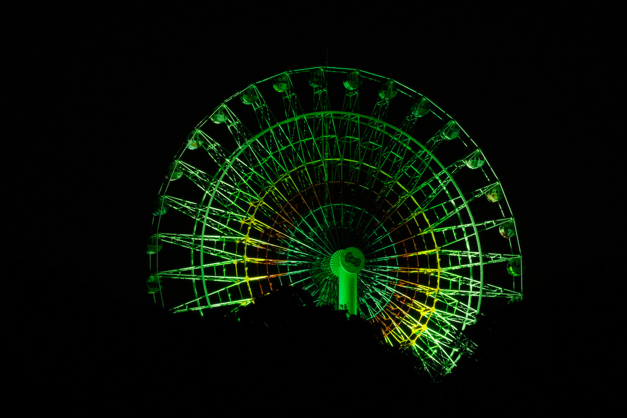 サンリオキャラクターパーク　ハーモニーランド　大観覧車「ワンダーパノラマ」