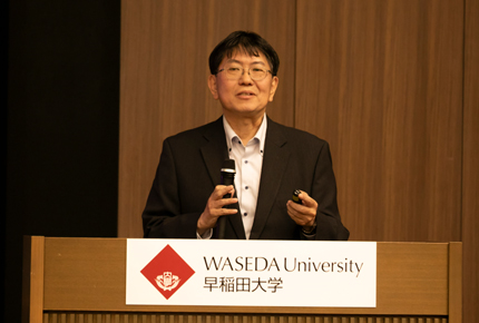 早稲田大学総長 田中愛治様ご挨拶