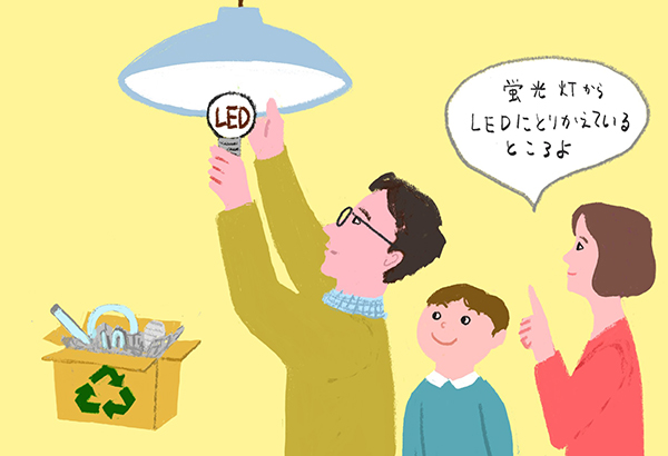 蛍光ランプの製造・輸出入禁止