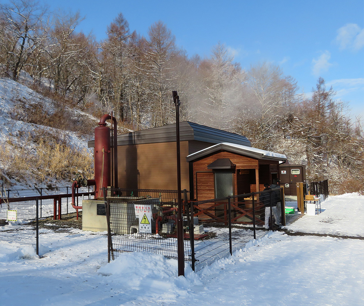 バイナリー発電の施設