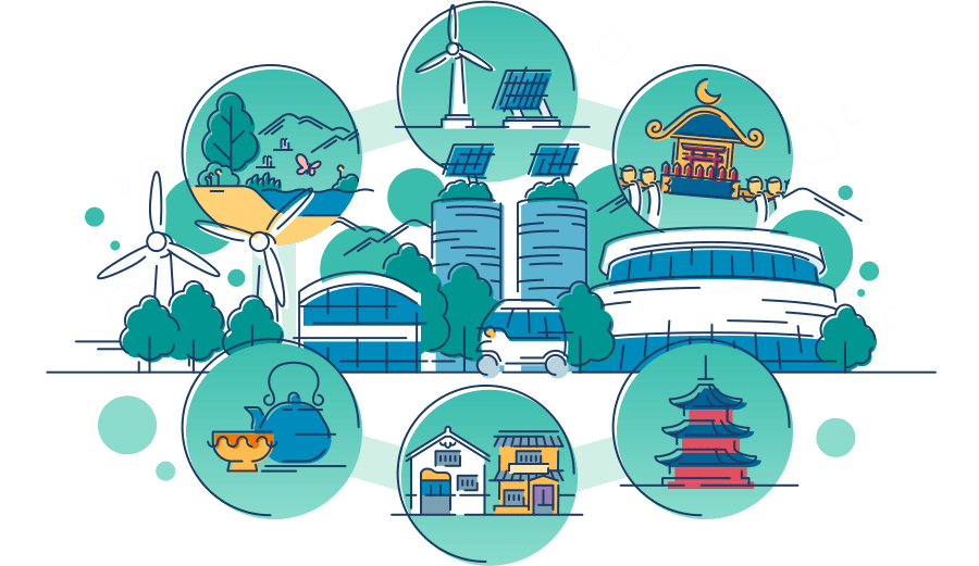地域資源と人がつながり、地域の未来をつくる