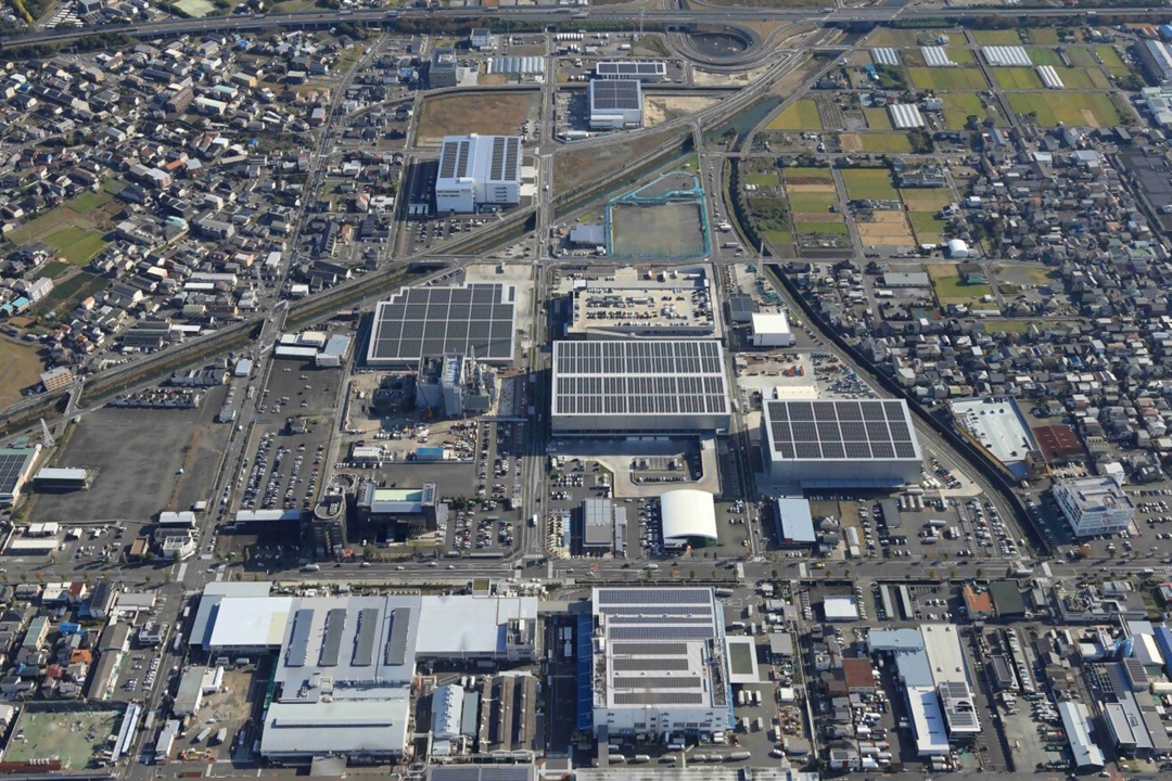 恩田原・片山エリアは環境に配慮した物流拠点として整備し、企業誘致・留置を狙う。（写真提供：静岡市 環境局GX推進課）