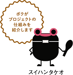 ボクがプロジェクトの仕組みを紹介します/スイハンタケオ