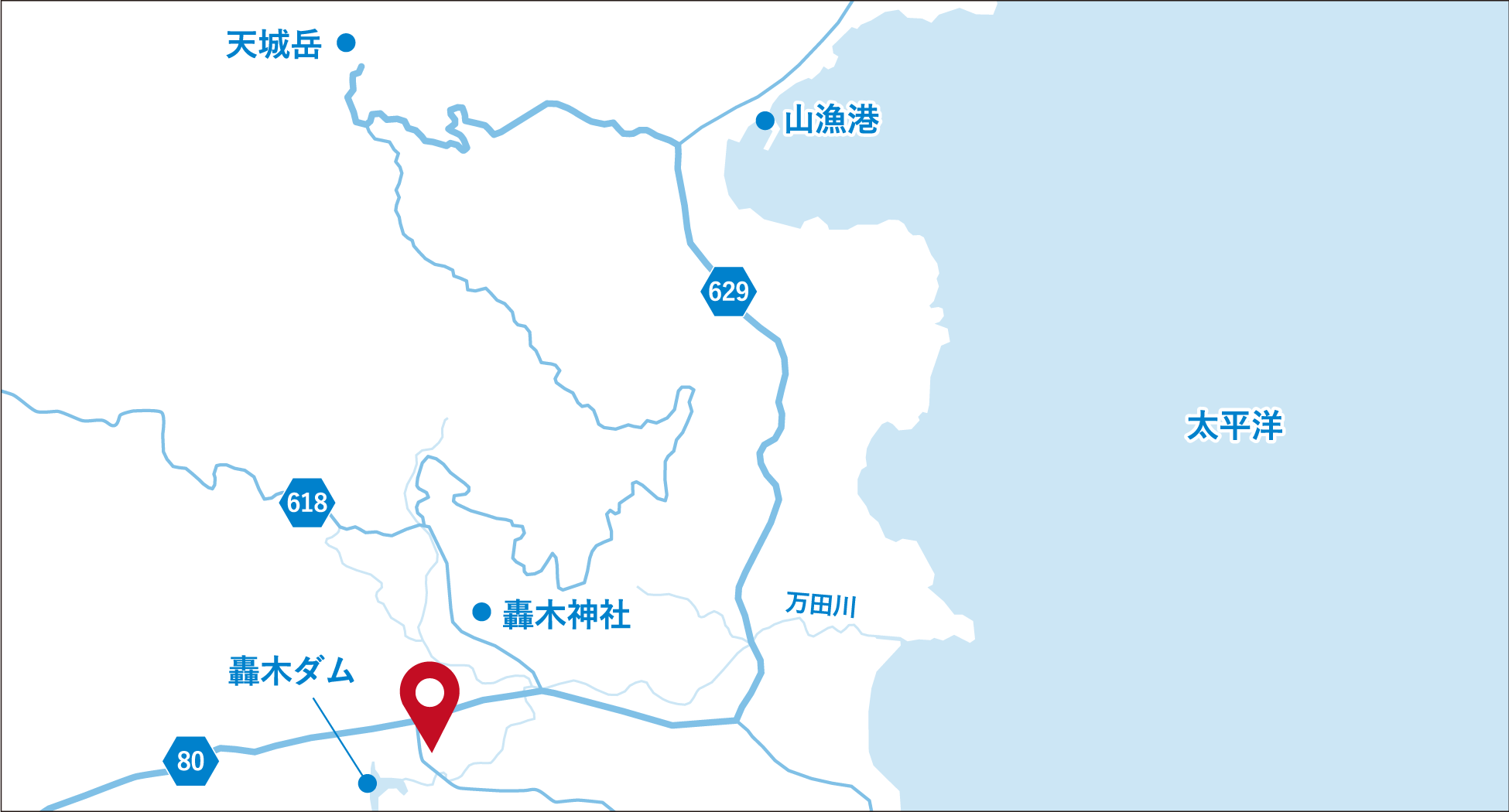 鹿児島県大島郡徳之島町轟木ダムの北東