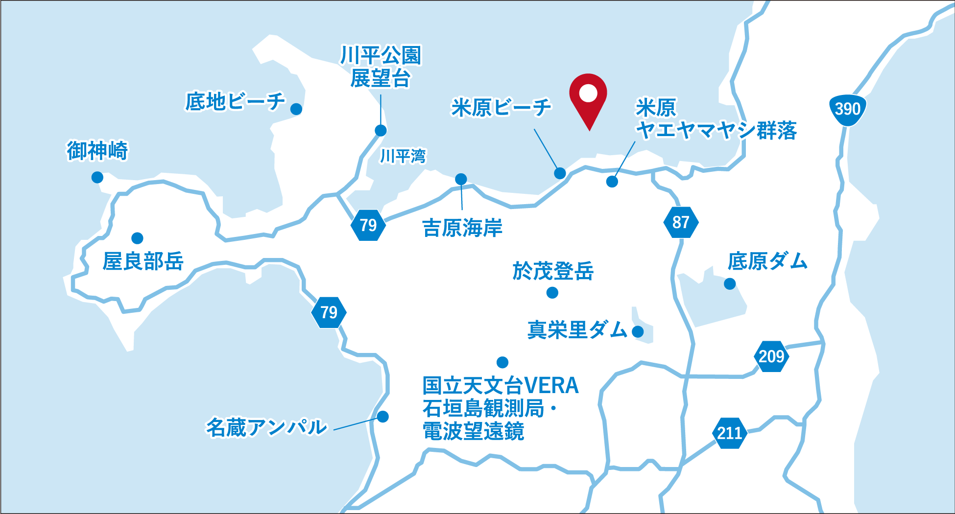 沖縄県石垣市桴海の米原海岸