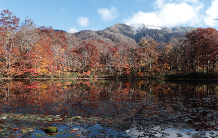 神秘の白山連峰