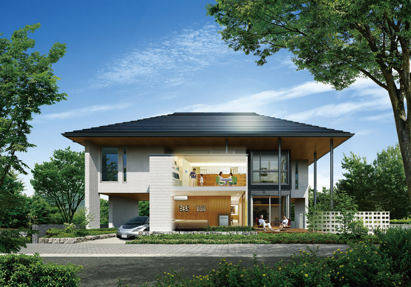 快適な暮らしとエネルギー収支ゼロを両立する未来の家