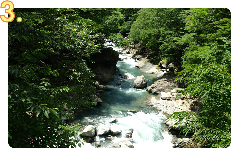 塩原渓谷遊歩道