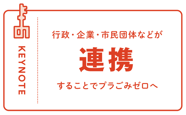 KEYNOTE - FIRE 行政・企業・市民団体などが連携することでプラごみゼロへ